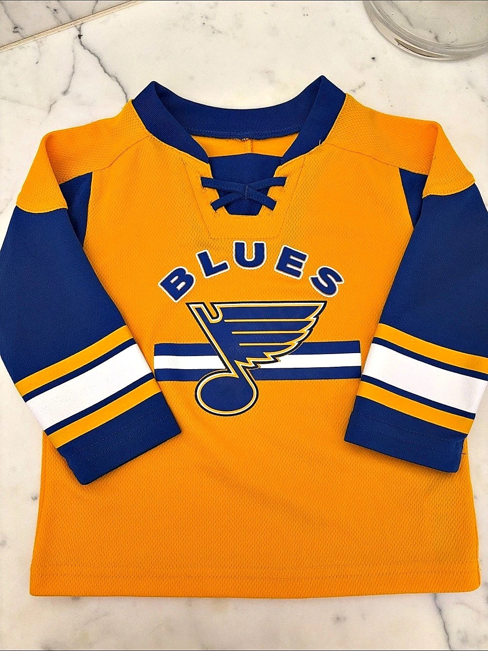 Fanatics St. Louis Blues NHL Jersey Baby 18M Orange & Blue